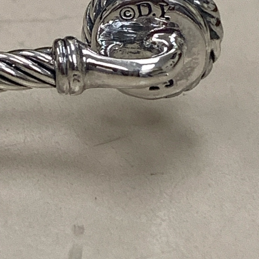 david yurman 3mm white topaz bracelet - Picture 2 of 5